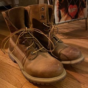 Timberland Brown Lace Up Boots